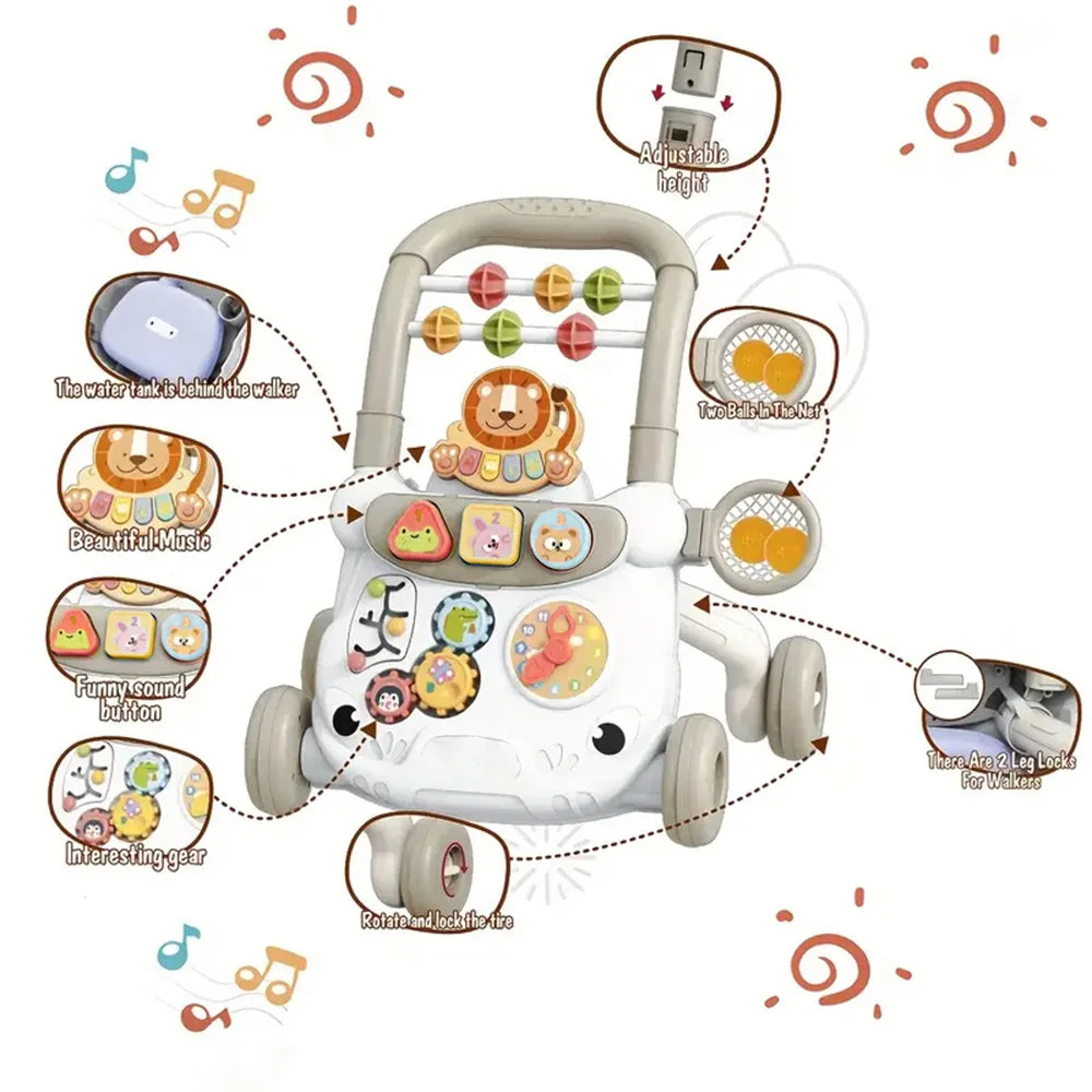 Lion Steps 5-in-1 Activity Walker