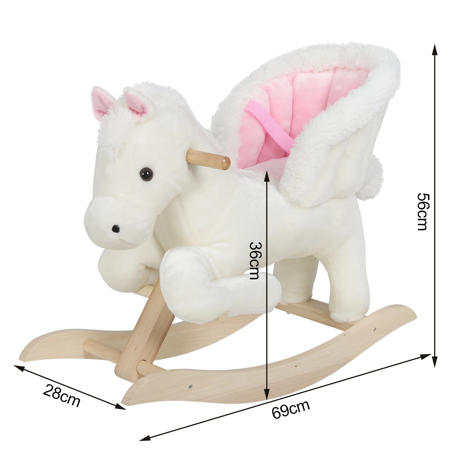 CloudRide™ Plush Rocking Unicorn