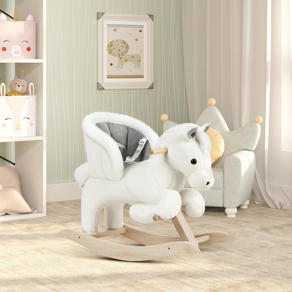 CloudRide™ Plush Rocking Unicorn