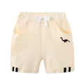 Dinosaur Print Cotton Shorts