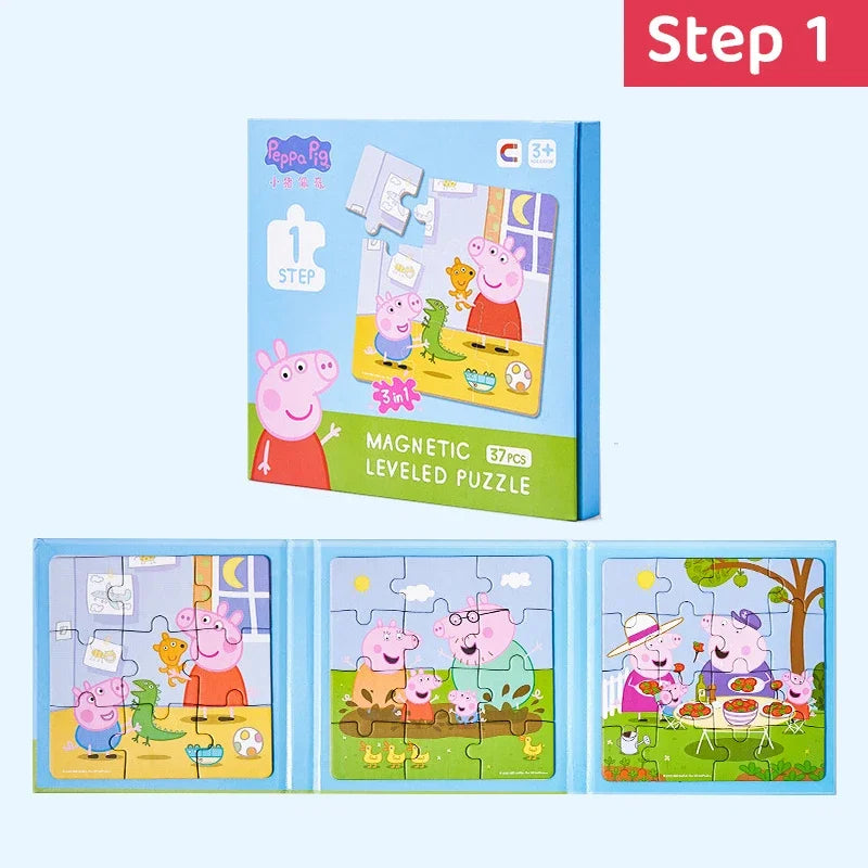 MagniPlay™ Kids Magnetic Puzzle Peppa Pig Book