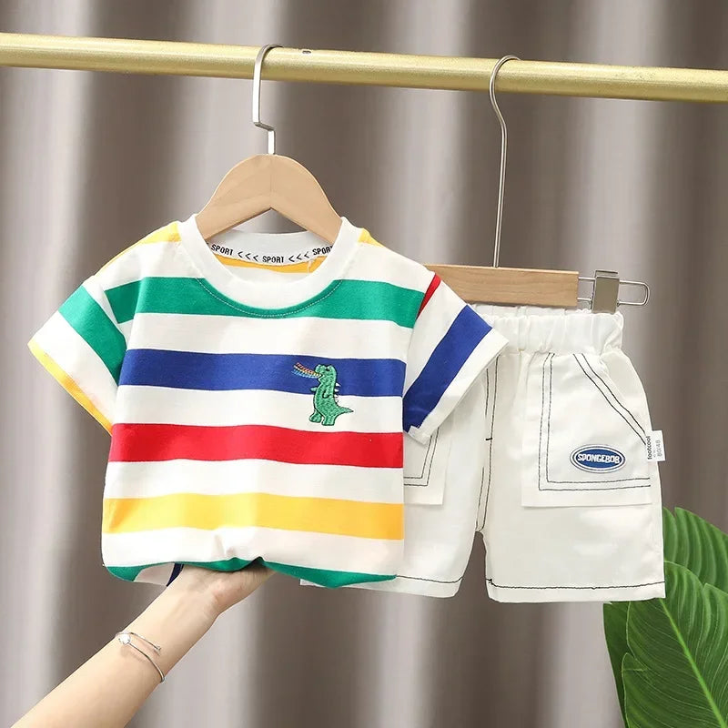 The Little Explorer Polo and Short Set