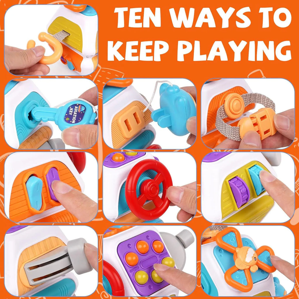 Interactive Sensory Discovery Cube
