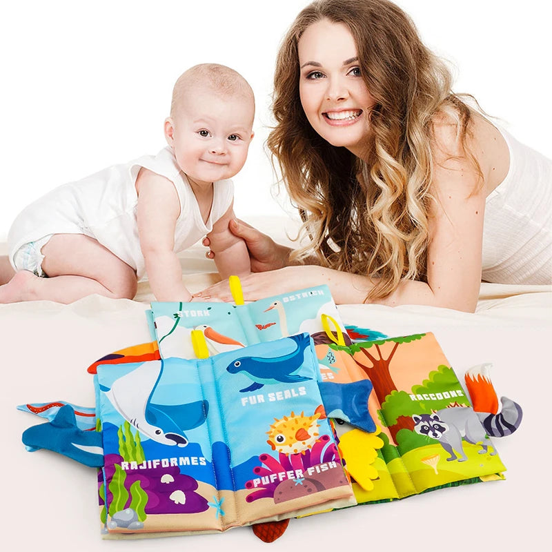 BrightWorld™ Baby Sensory Cloth Book