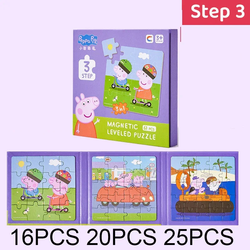 MagniPlay™ Kids Magnetic Puzzle Peppa Pig Book