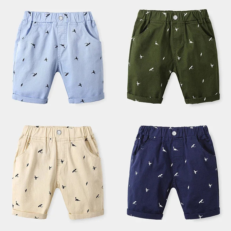 Printed Cartoons Summer Shorts