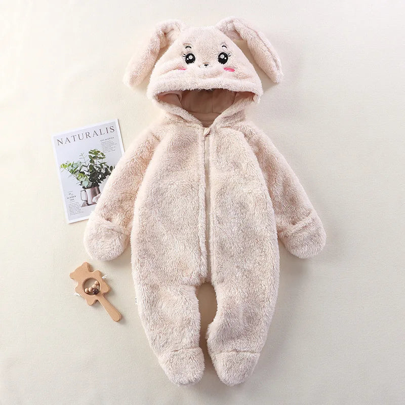 Fluffy Baby Romper