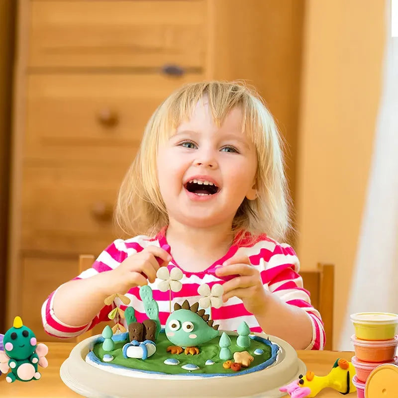 RainbowCraft Kids Air-Dry Clay Set