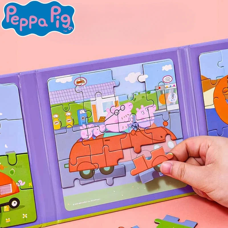 MagniPlay™ Kids Magnetic Puzzle Peppa Pig Book