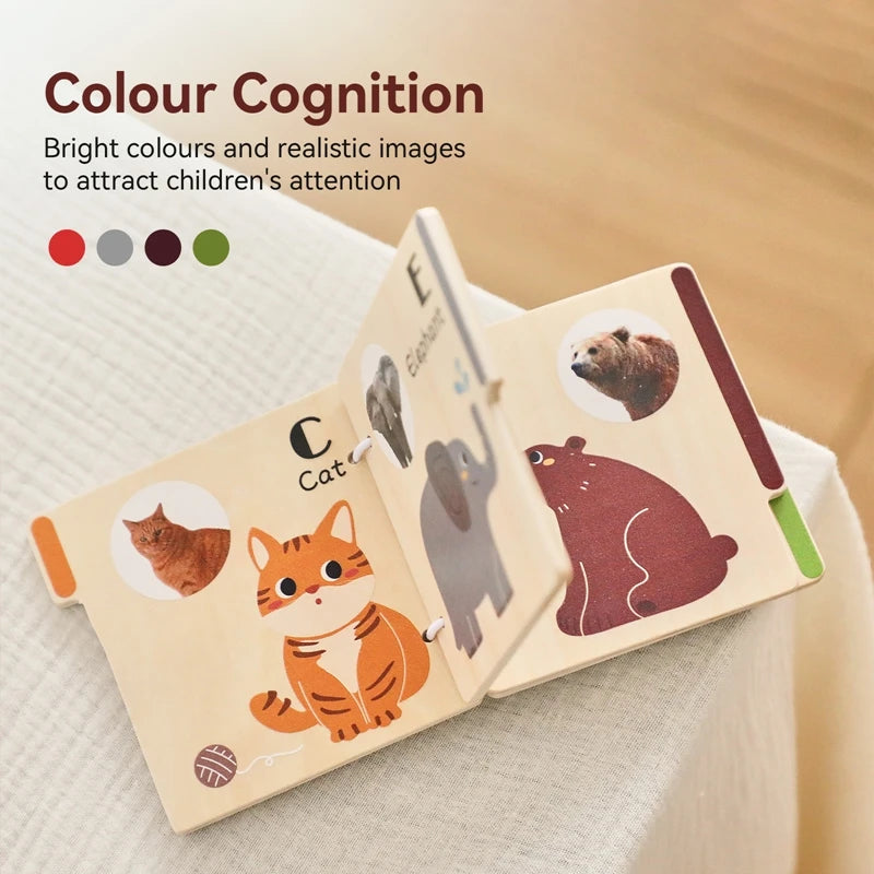martWood™ Alphabet Animal Learning Board