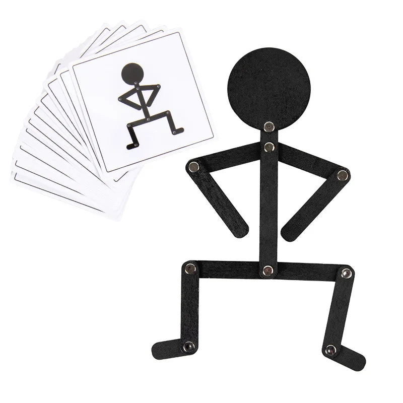 FlexiPose Wooden Kinetic Manikin
