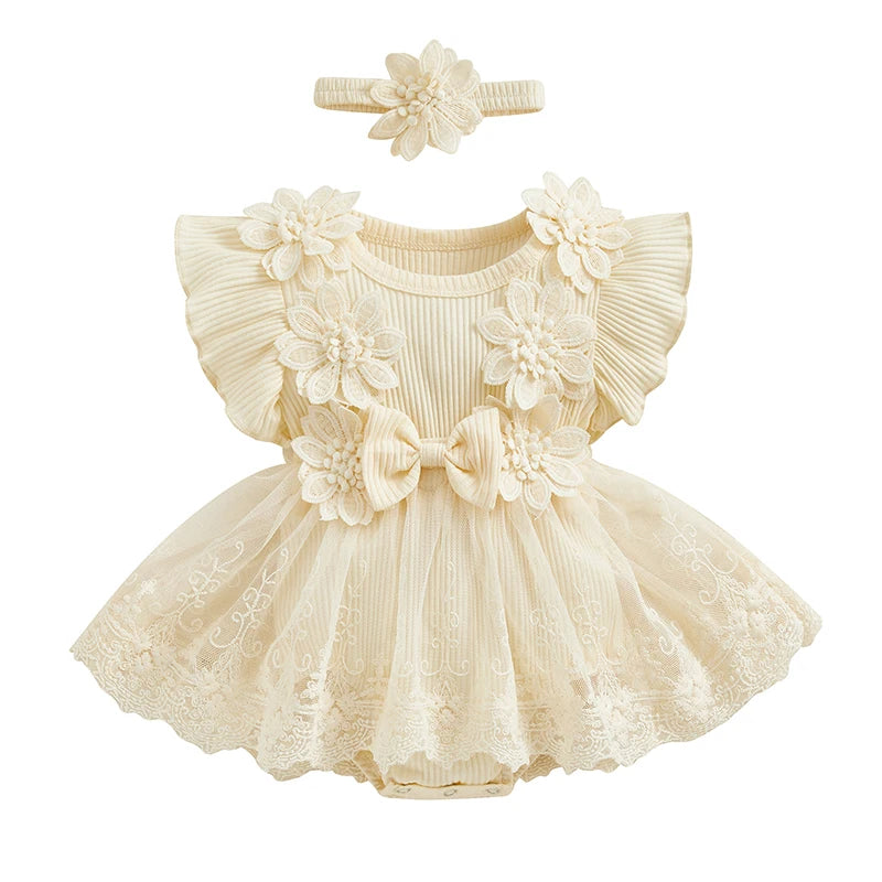 Baby Girl Lace Romper