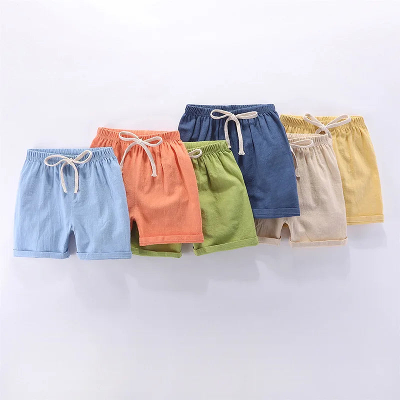 Shorts Linen Cotton Summer