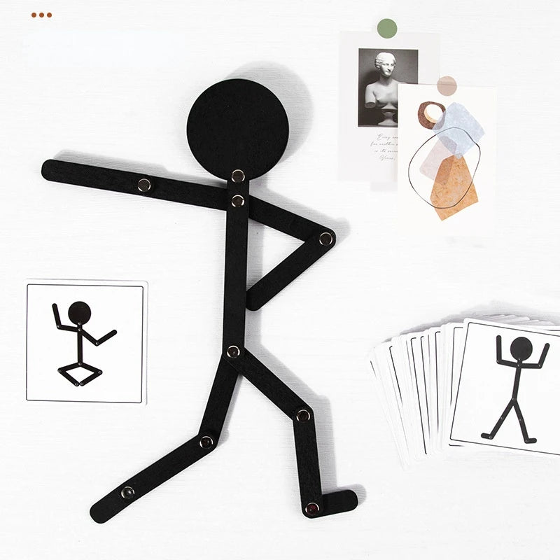FlexiPose Wooden Kinetic Manikin
