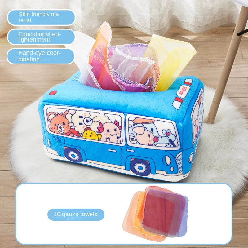 PeekPlay™ Baby Sensory Tissue Box