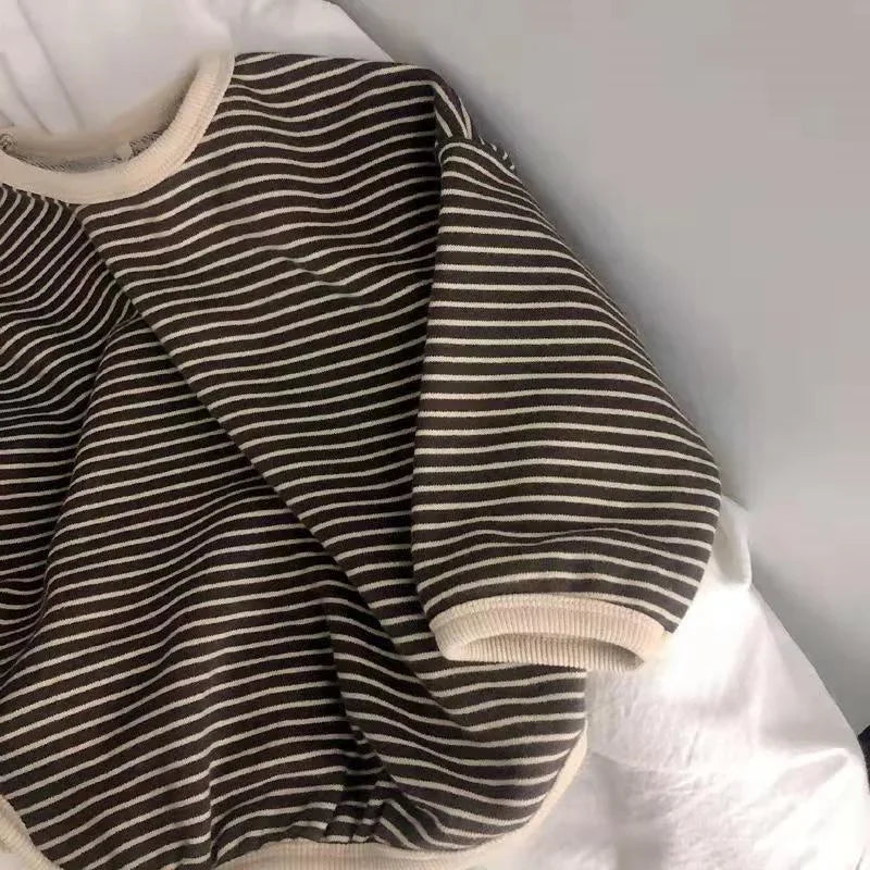 Urban Stripe Relaxed Fit Sweatshirt