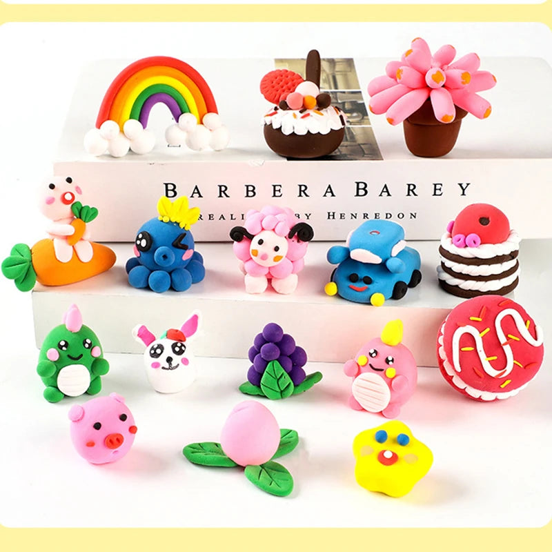 RainbowCraft Kids Air-Dry Clay Set
