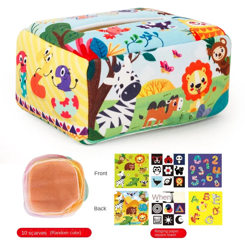 PeekPlay™ Baby Sensory Tissue Box