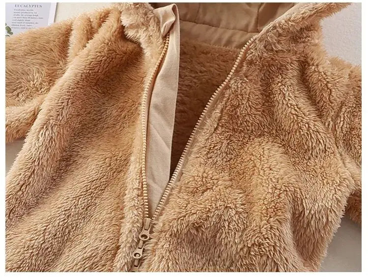 Fluffy Baby Romper