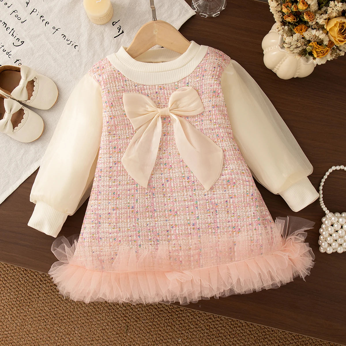 Autumn Princess Bow Dress