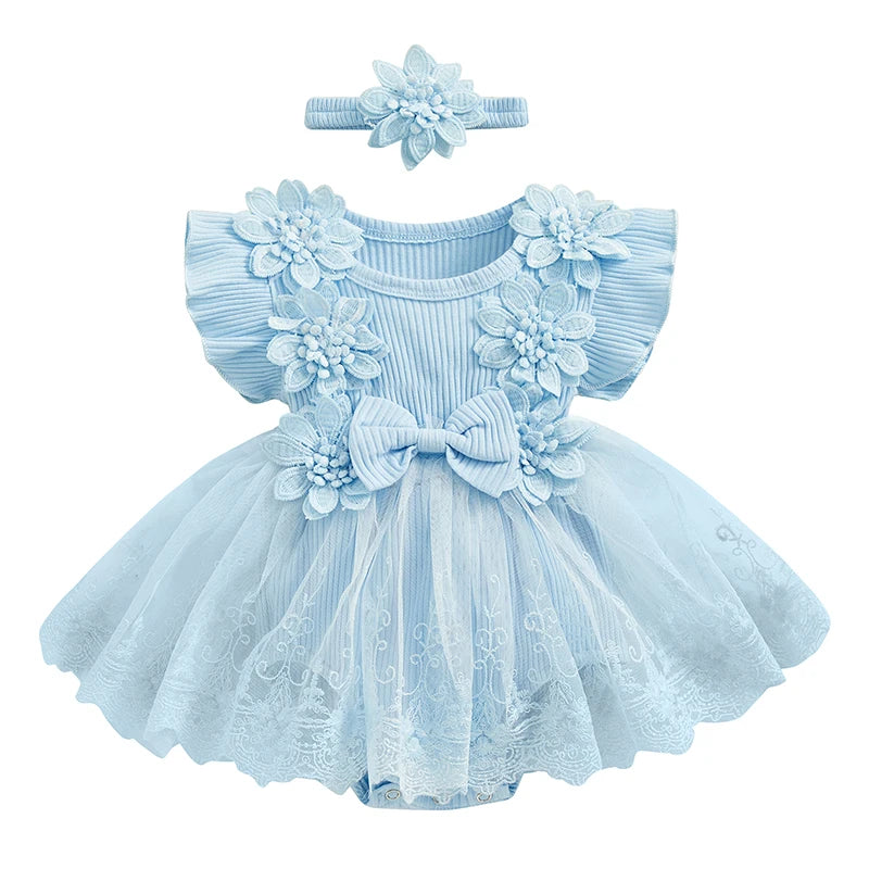 Baby Girl Lace Romper