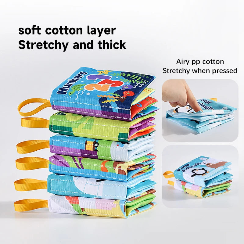 SoftExplore™ Baby Learning Cloth Books