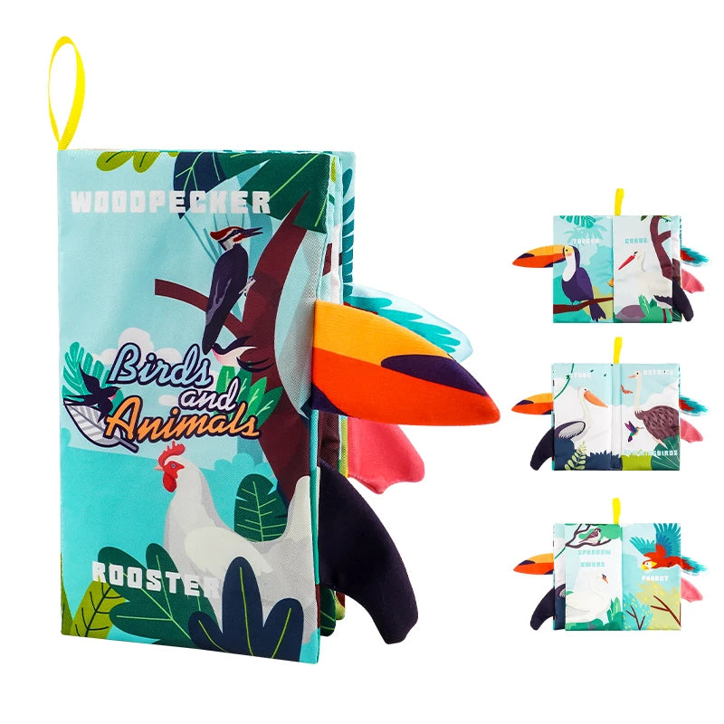 BrightWorld™ Baby Sensory Cloth Book