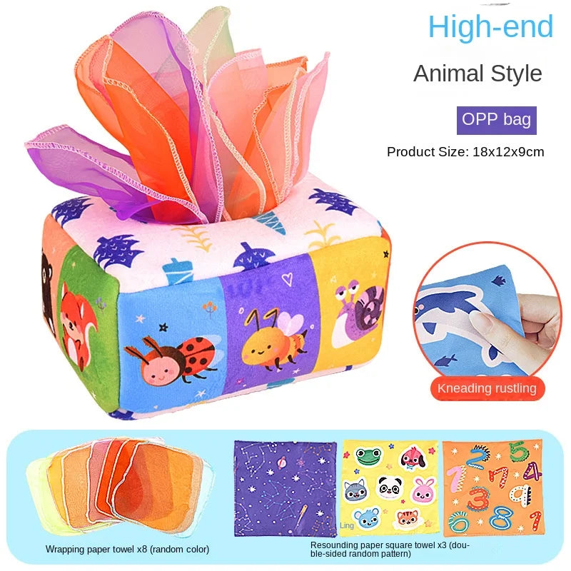 PeekPlay™ Baby Sensory Tissue Box