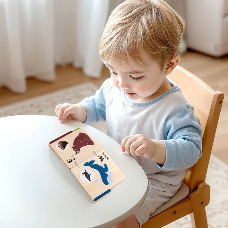 martWood™ Alphabet Animal Learning Board