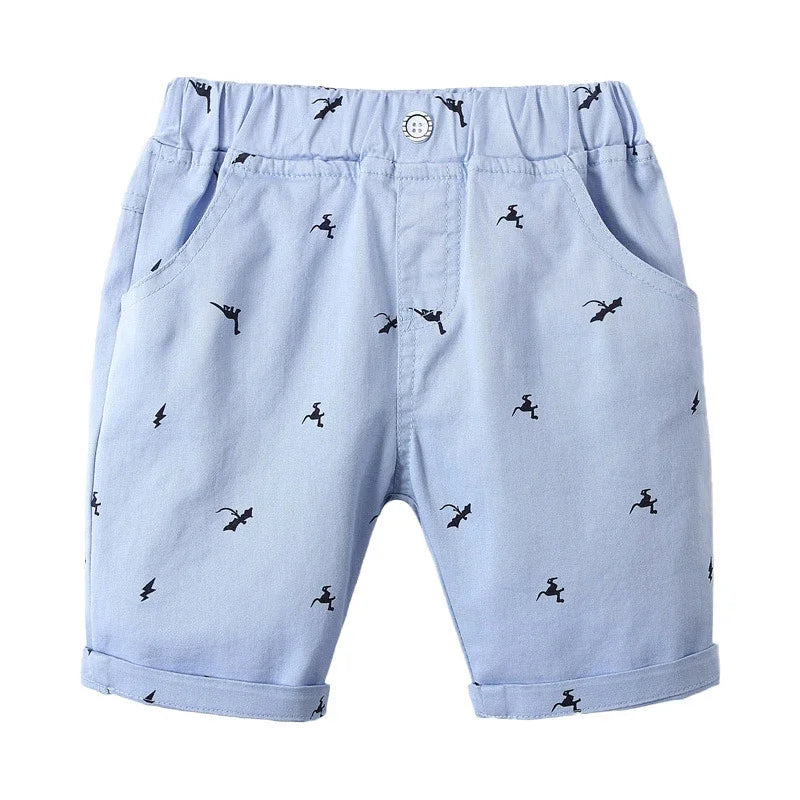 Printed Cartoons Summer Shorts