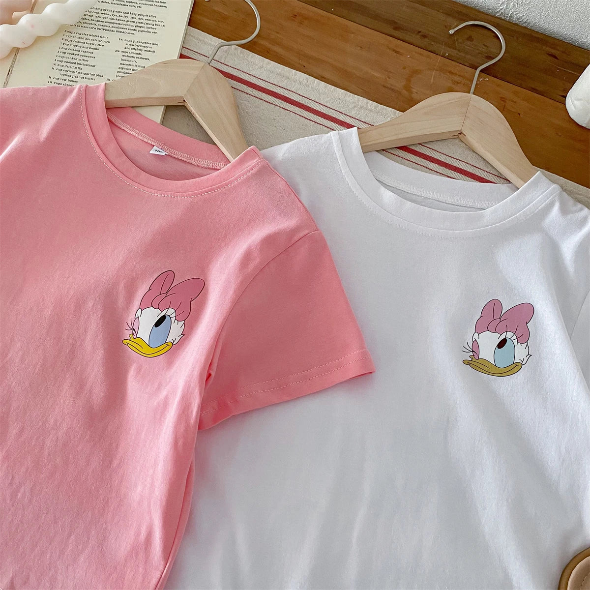 Girl's  Daisy Printed T-shirt