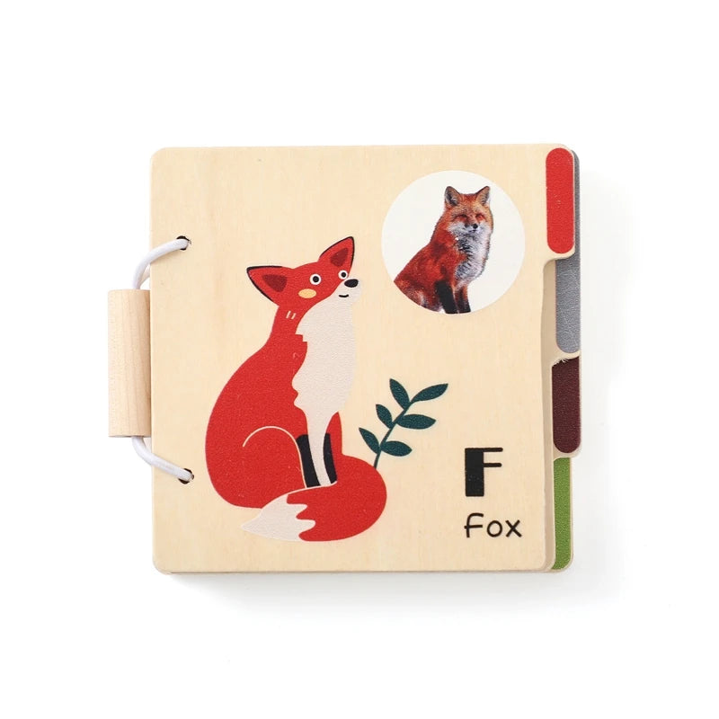martWood™ Alphabet Animal Learning Board