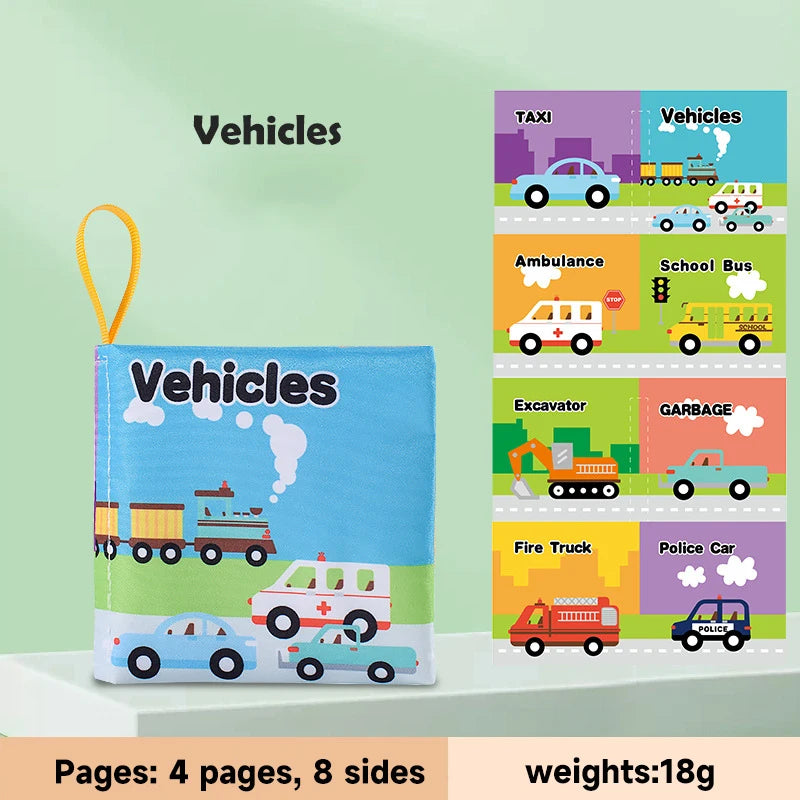 SoftExplore™ Baby Learning Cloth Books