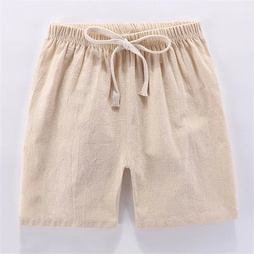 Shorts Linen Cotton Summer