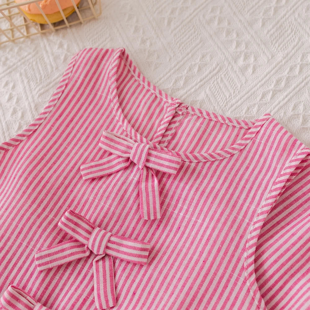 Humor Bear Summer Girls Two-piece Set