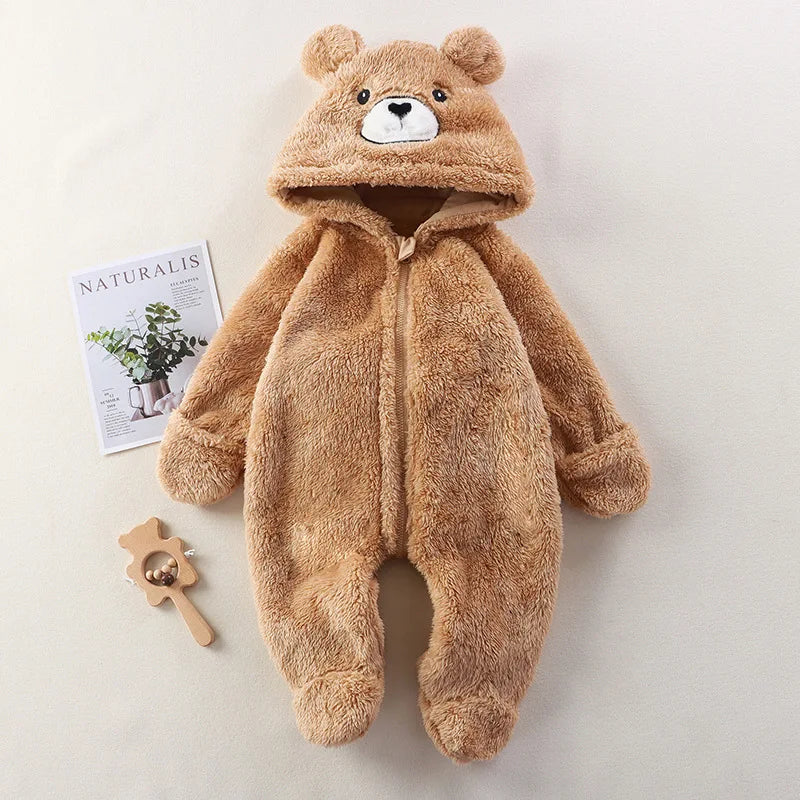 Fluffy Baby Romper