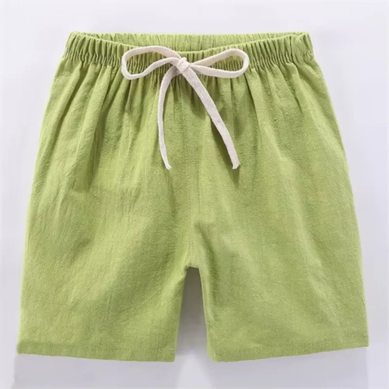 Shorts Linen Cotton Summer
