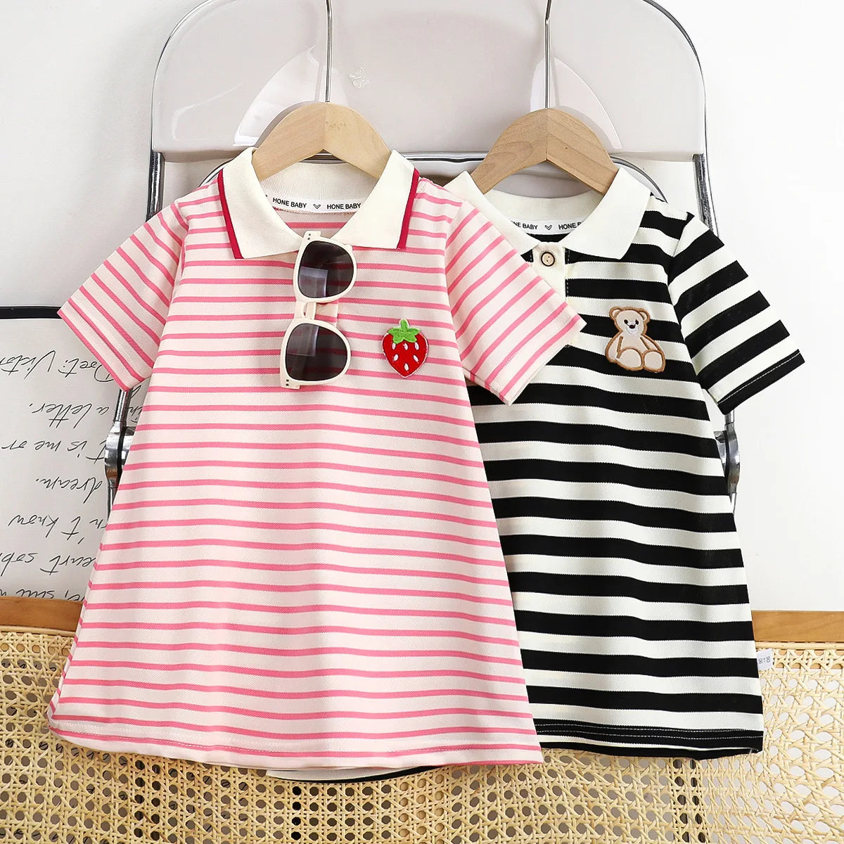 Striped Polo Dress