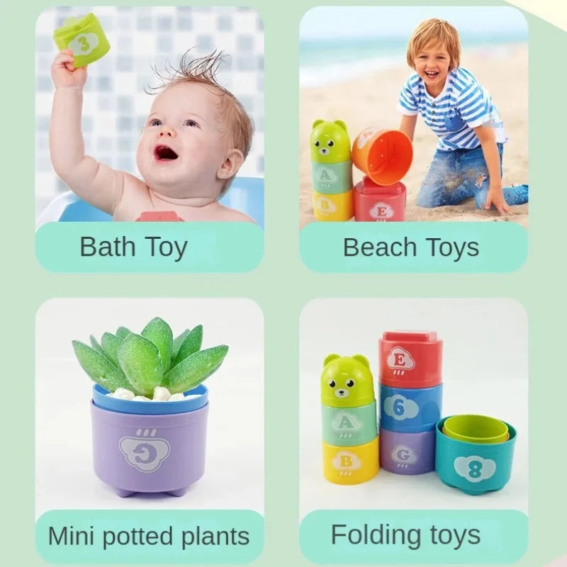 Alphabet & Number Stacking Tower