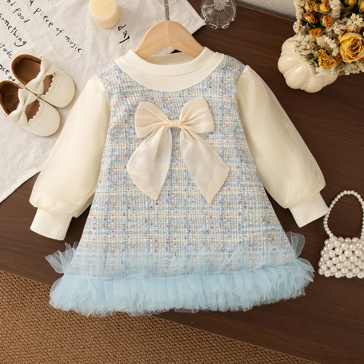 Autumn Princess Bow Dress