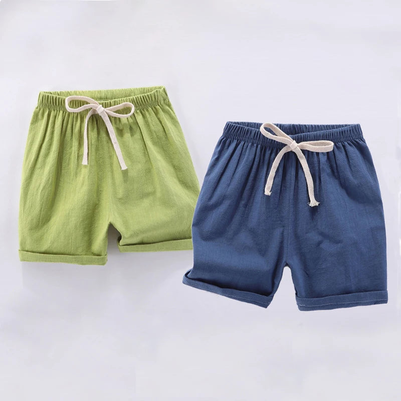 Shorts Linen Cotton Summer