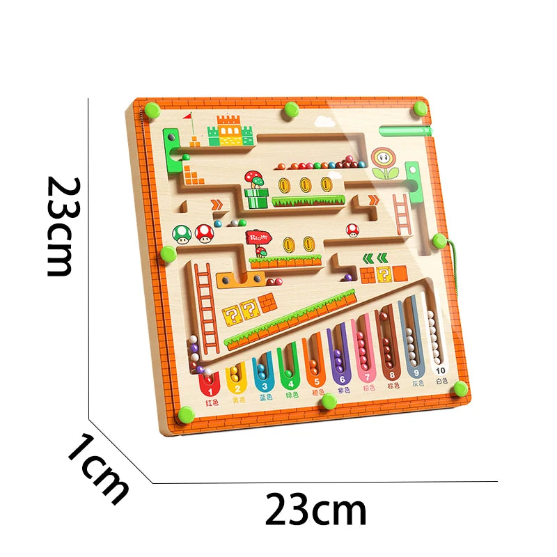 ColorPath™ Montessori Magnetic Maze Board