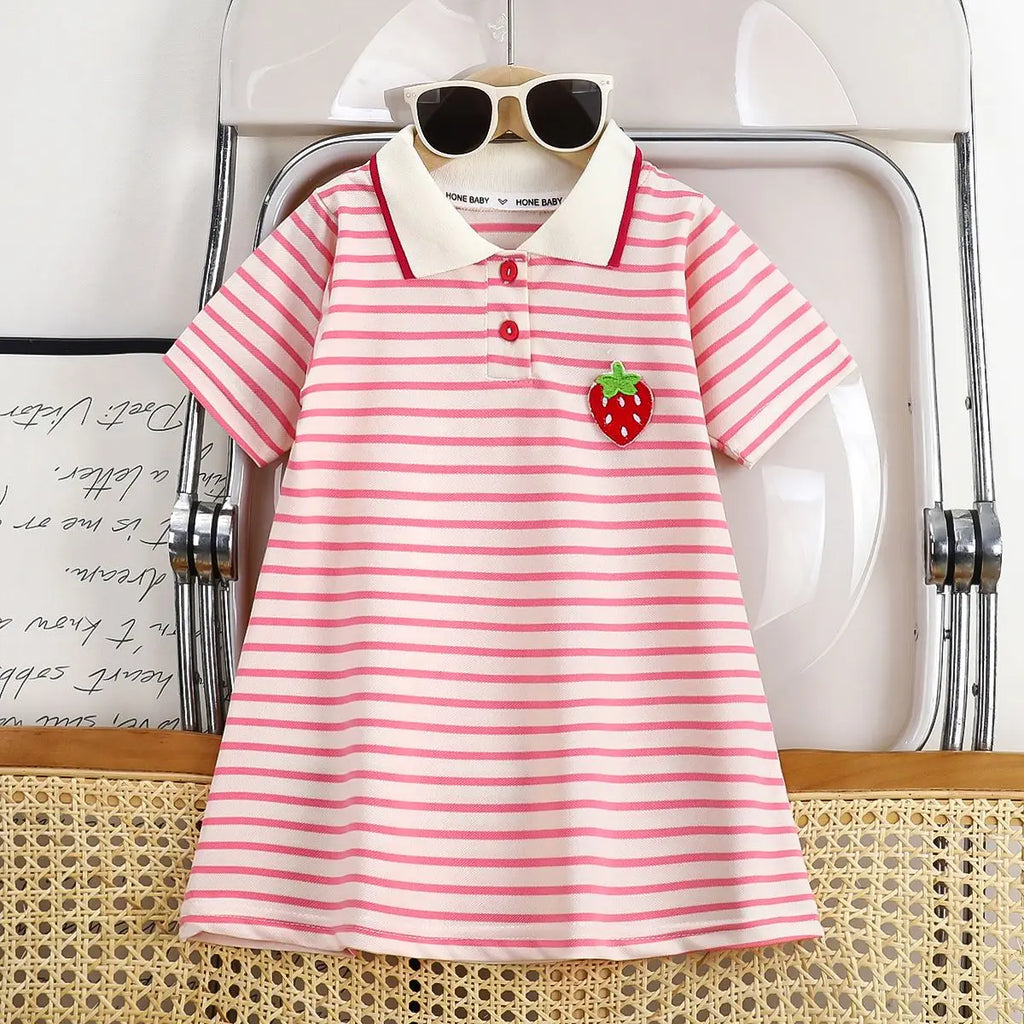 Striped Polo Dress