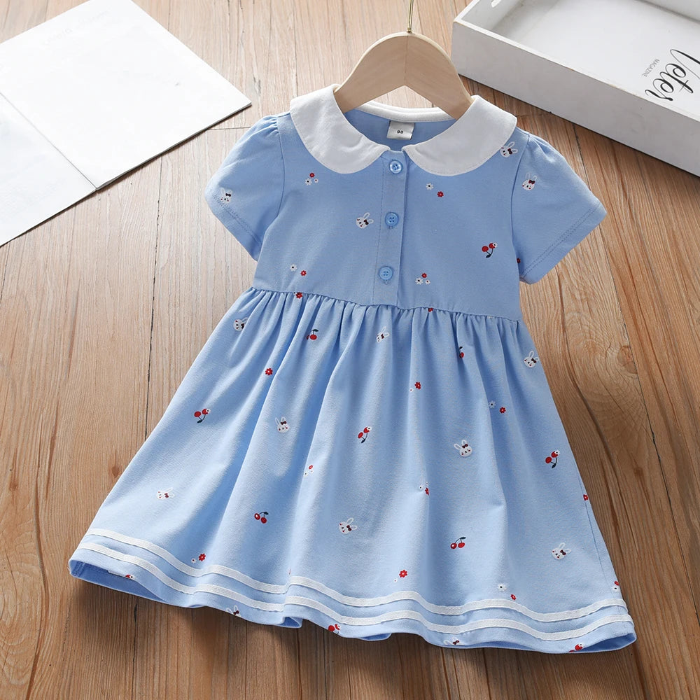 Princess Dresses Short Sleeve