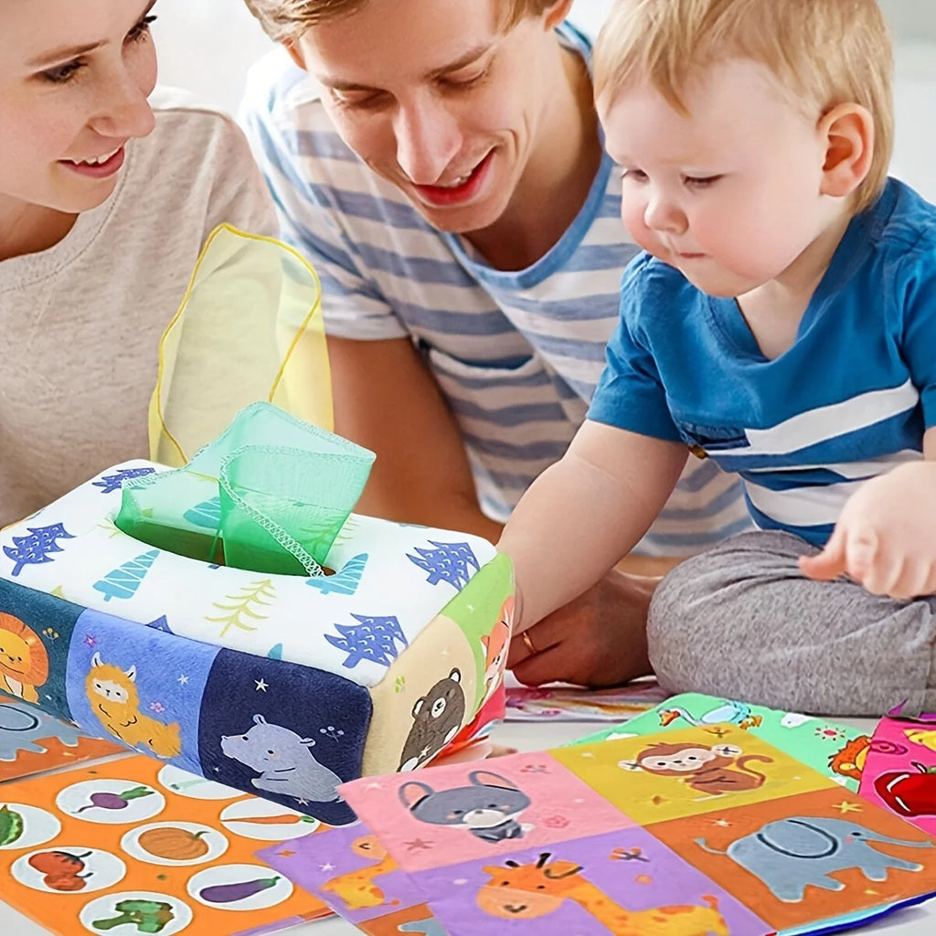 PeekPlay™ Baby Sensory Tissue Box