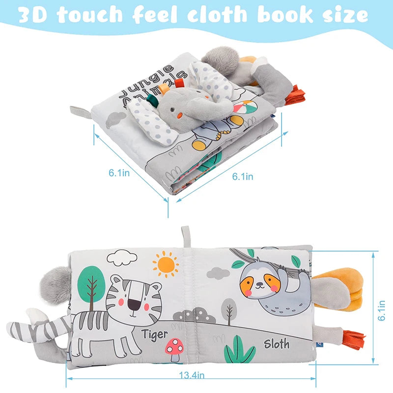 Animals Soft Sensory  Book