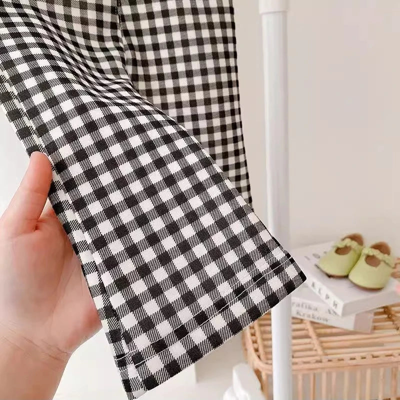 Girls Fashionable Flared Trousers