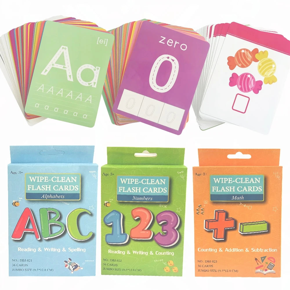 CountSmart™ Wipe-Clean Numbers Flash Cards