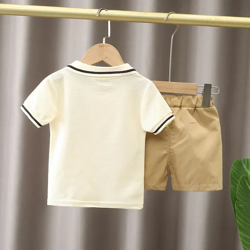 The Little Explorer Polo and Short Set