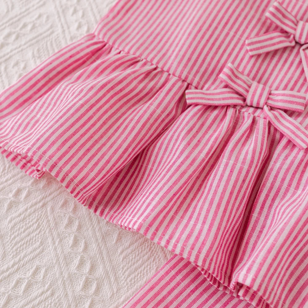 Humor Bear Summer Girls Two-piece Set